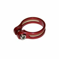 Acor, Sattelschelle, Superlight, 31,8mm, Alu, 9g, Rot