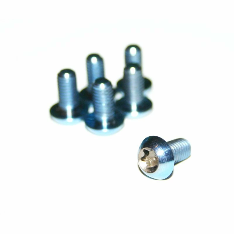 BBP, Titanschraube, TI6AL4V, M5x10 Torx 25, 1,15g, Blau 2 BBP, Titanschraube, TI6AL4V, M5x10 Torx 25, 1,15g, Blau
