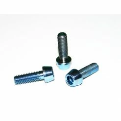 BBP, Titanschraube, TI6AL4V, M6x18, 3,1g, Blau