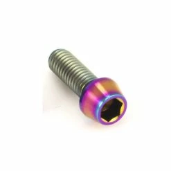 BBP, Titanschraube, TI6AL4V, M6x18, Rainbow