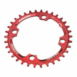 Blackspire, Kettenblatt Monoveloce Wide 34T ROT, XX1 Kompatibel, 104mm Lochkreis, 1x11, 58g, 34 Zahn