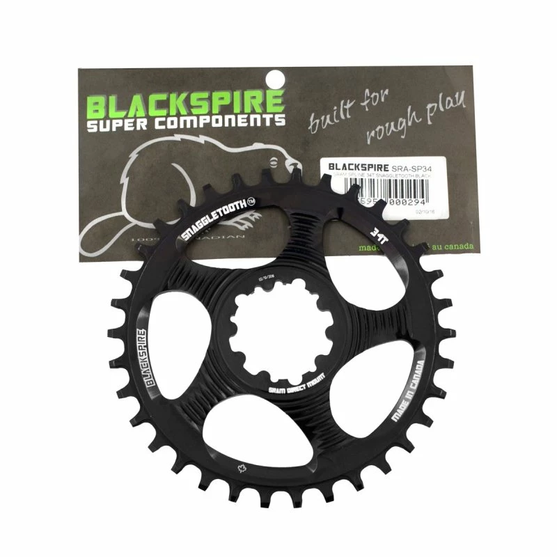 Blackspire, Snaggletooth, Spiderless Sram 34T, 6mm Offset 3 Blackspire, Snaggletooth, Spiderless Sram 34T, 6mm Offset