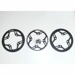 FSA, Brose E-Bike Kettenblatt Trekking, 44 Zahn, Incl. Schurzring, LK104mm, Schwarz