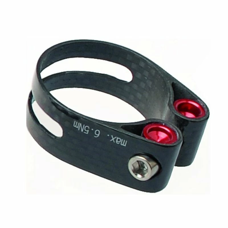 Procraft PRC, Sattelschelle, Klemmring, SPC 34,9mmm, CARBON, Titanschraube, Rot 14 G 3 Procraft PRC, Sattelschelle, Klemmring, SPC 34,9mmm, CARBON, Titanschraube, Rot 14 G