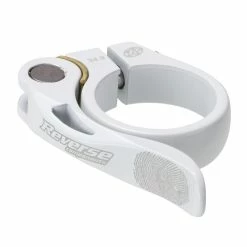 Reverse, Sattelschelle, Long Live, Schnellspanner, ALU, 34,9mm, Weiss