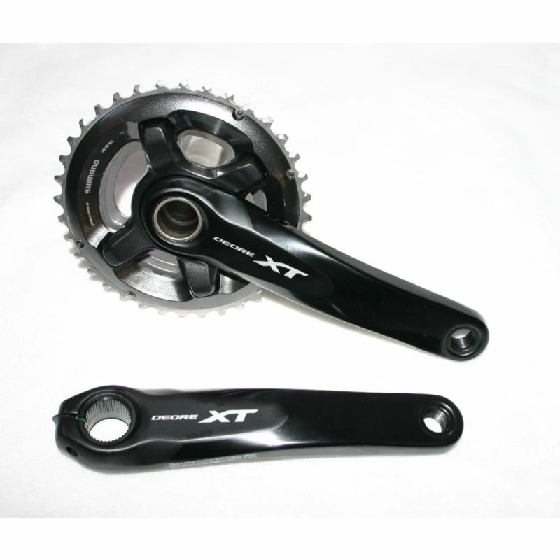 Shimano, Kurbelgarnitur, XT M8000-2, 2x11speed, 34-24, 175mm, Kettenlinie 48,8, Schwarz 3 Shimano, Kurbelgarnitur, XT M8000-2, 2x11speed, 34-24, 175mm, Kettenlinie 48,8, Schwarz